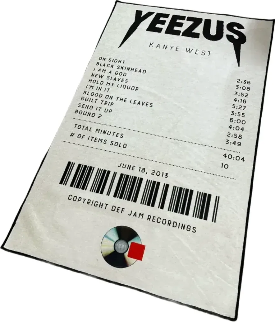 YEEZUS Receipt carpet Rep — Kakobuy Spreadsheet