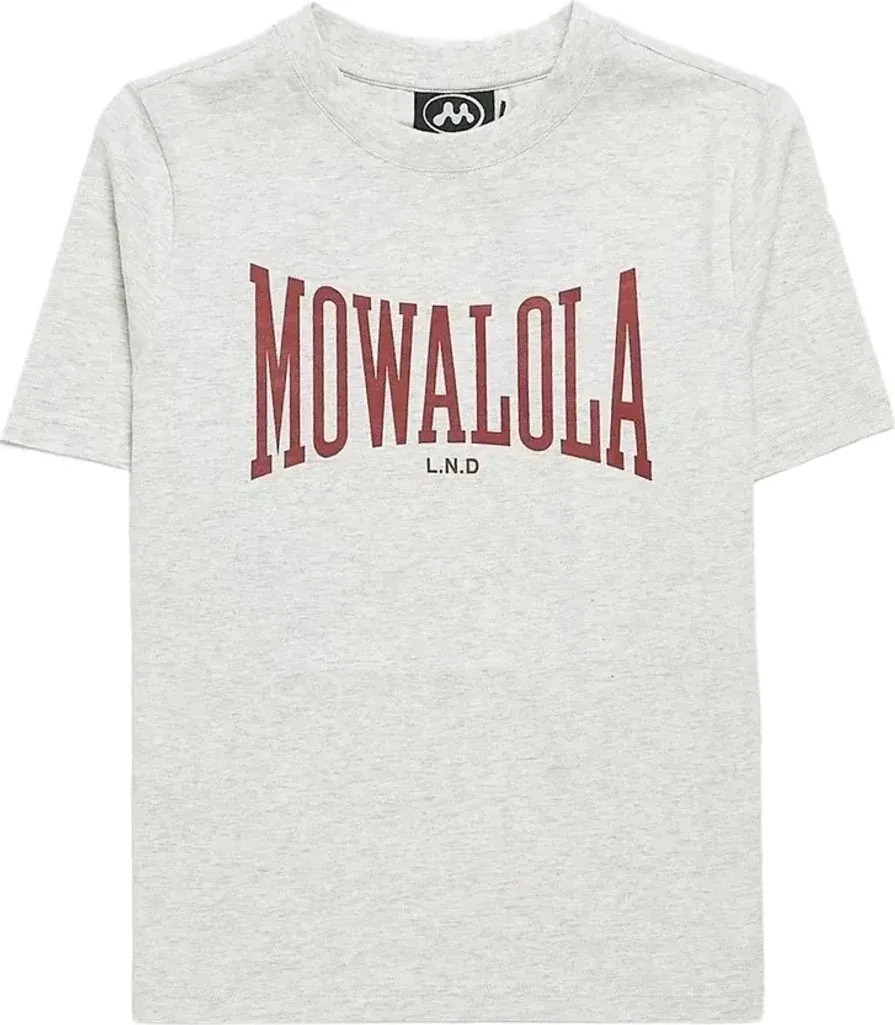 Mowalola Logo Shirt Grey Rep — Kakobuy Spreadsheet