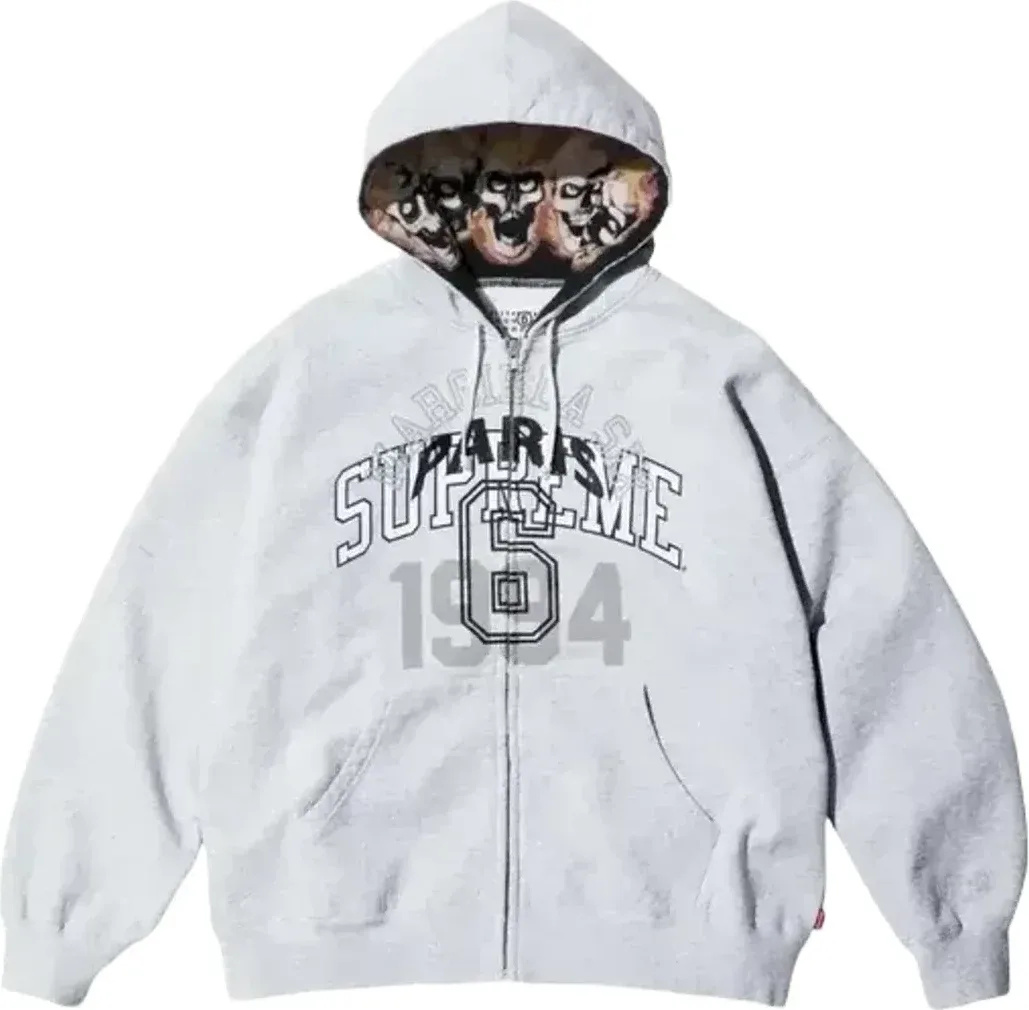 Maison Margiela x Supreme Hoodie (Gray) Rep — Kakobuy Spreadsheet