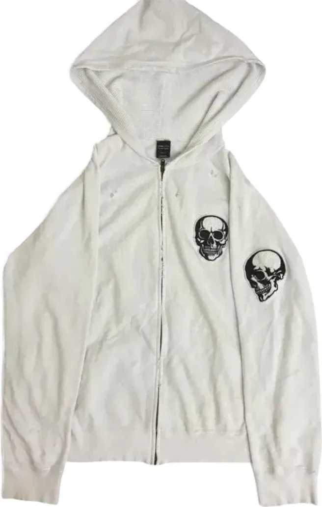White Number Nine Double Skull Hoodies Rep — Kakobuy Spreadsheet