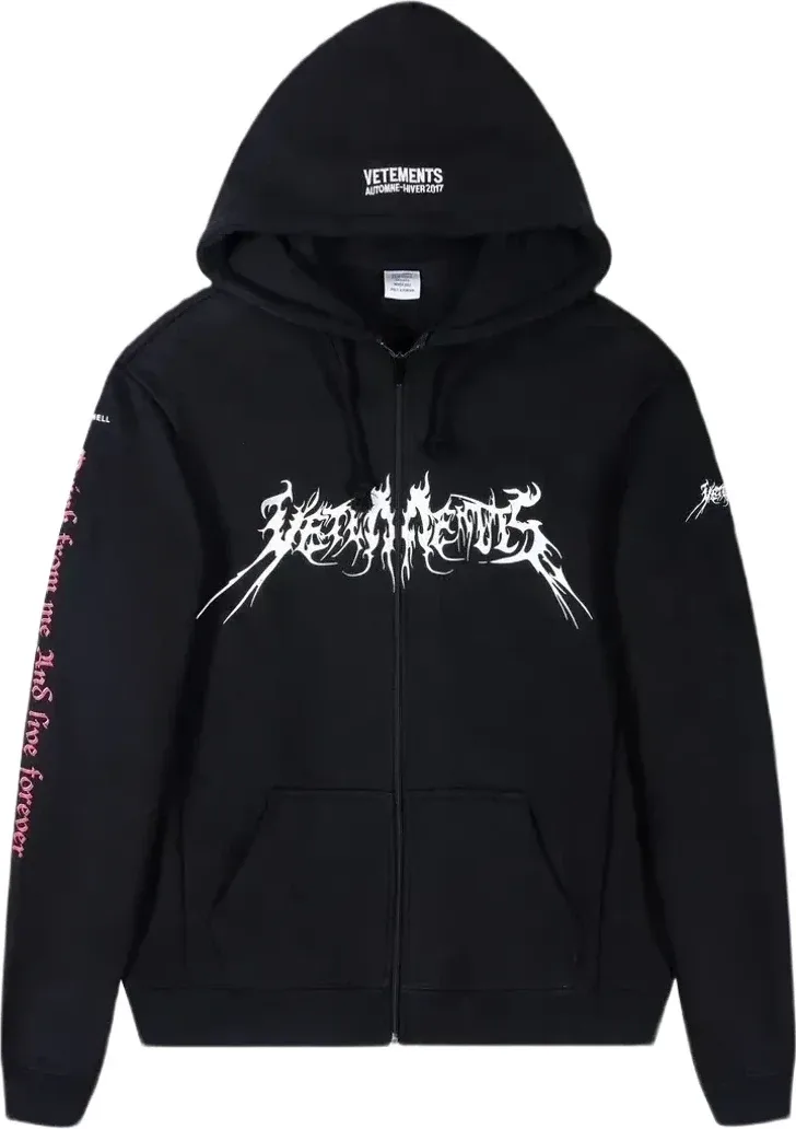 Vetements Total Fucking Darkness Hoodie Rep — Kakobuy Spreadsheet