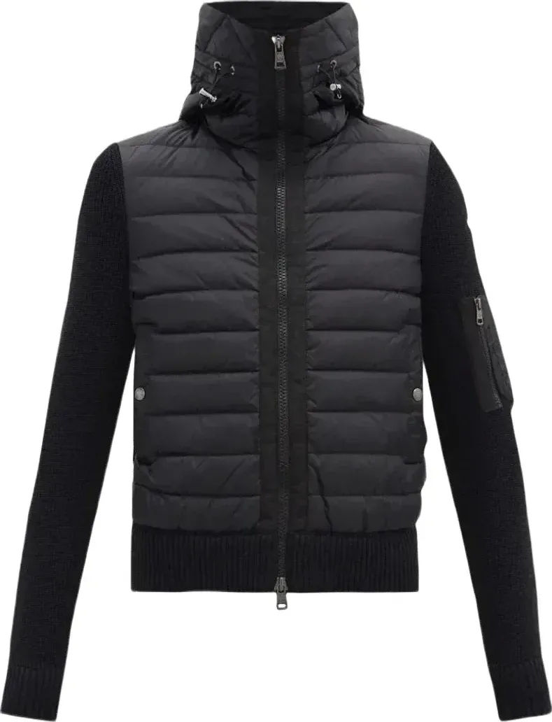Moncler Down Hooded Wool Cardigan (Real Goose filling) Rep — Kakobuy Spreadsheet