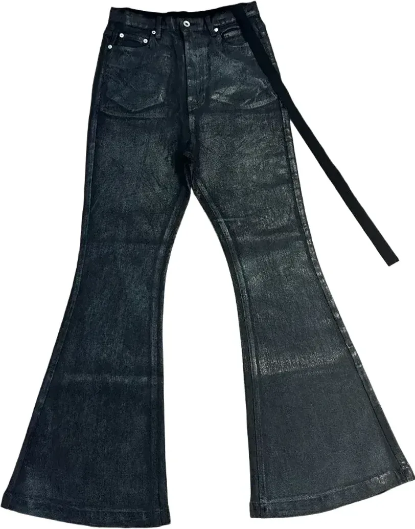 Rick Owens DRKSHDW Waxed Flared Jeans Rep — Kakobuy Spreadsheet