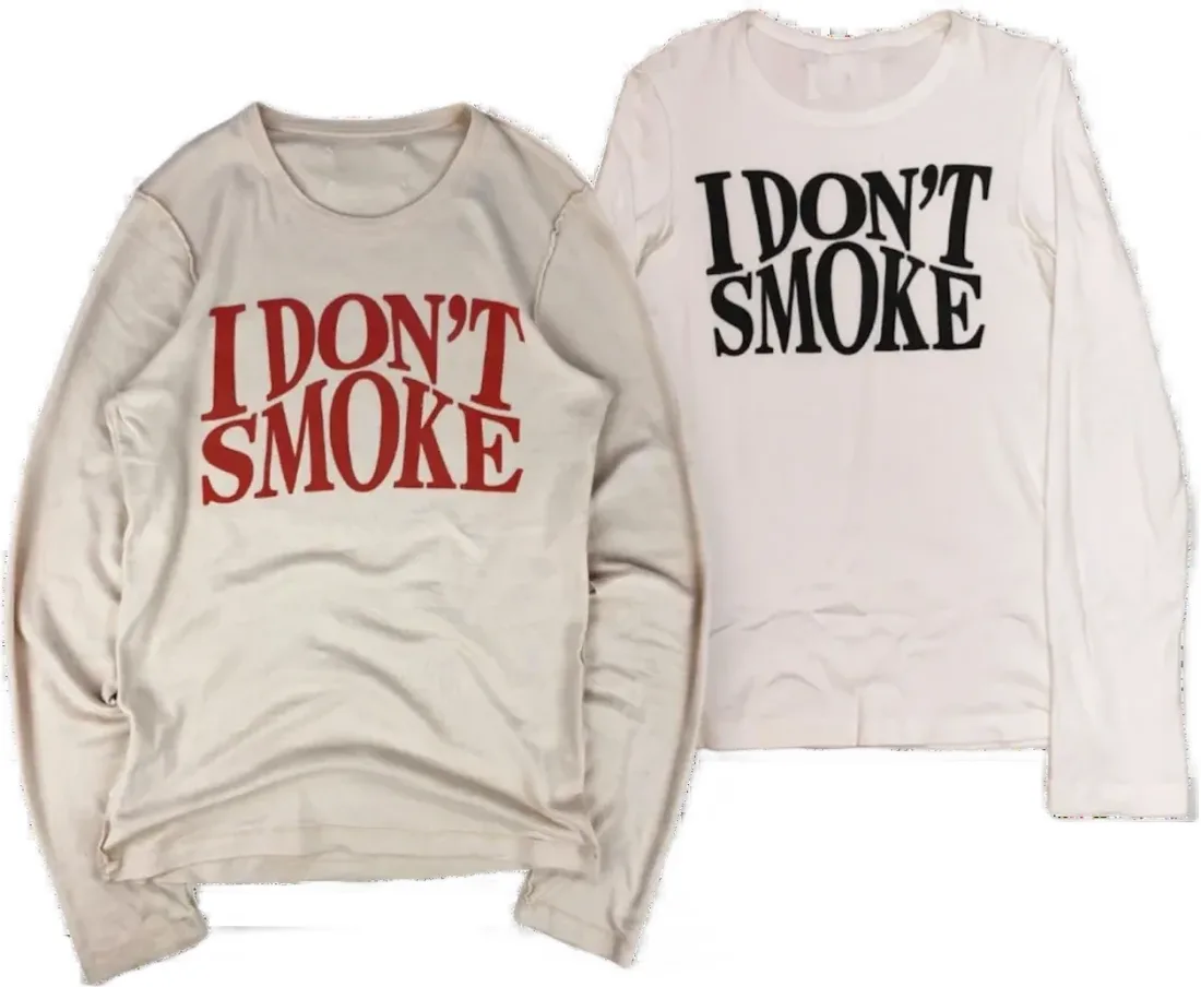 Maison Margiela I Dont Smoke Reversible Longsleeve Rep — Kakobuy Spreadsheet