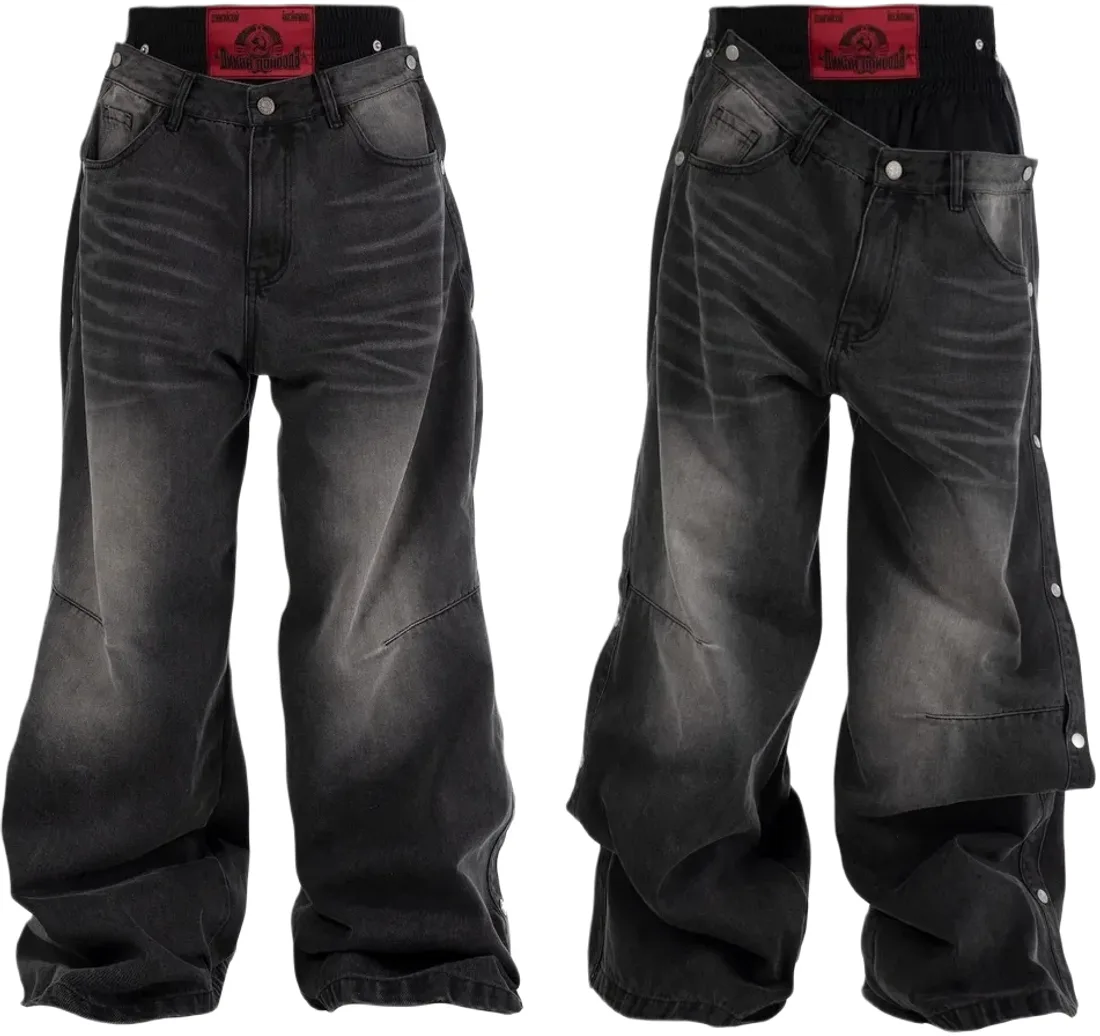 Rye Chasin Multi Waistband Denim (Gray) Rep — Kakobuy Spreadsheet