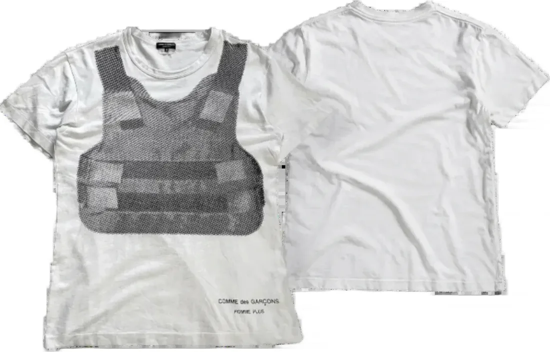 CDG Homme Bulletproof Vest Shirt Rep — Kakobuy Spreadsheet