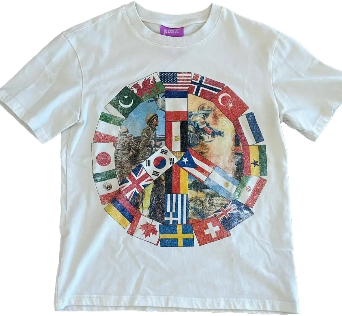 Peace In War Chaos Tee Rep — Kakobuy Spreadsheet