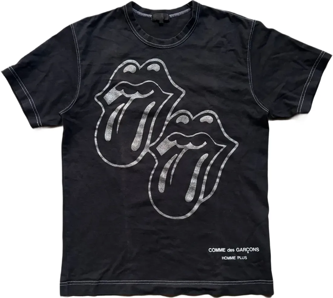 CDG Rolling Stones double Tongue Shirt Rep — Kakobuy Spreadsheet