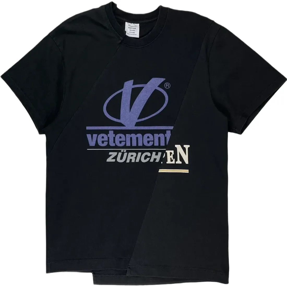Vetements Deconstructed Zurich Shirt Rep — Kakobuy Spreadsheet