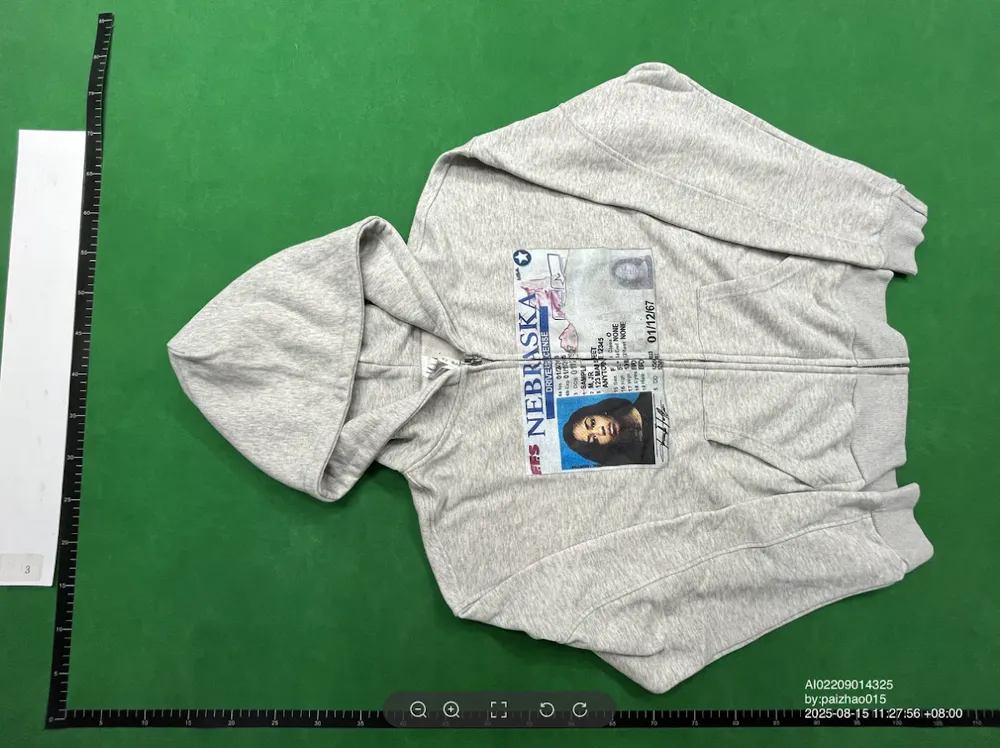 Nebraska Drivers License Hoodie QC photo 1