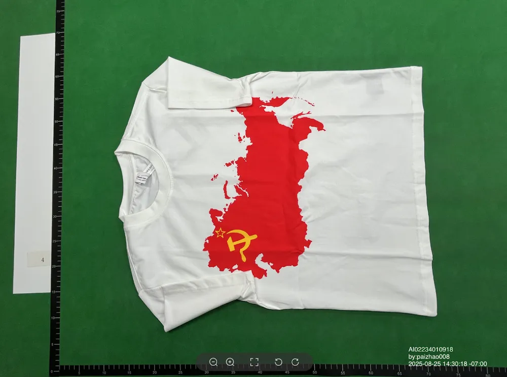 ZSRR tee ''From the street'' (White) QC photo 1