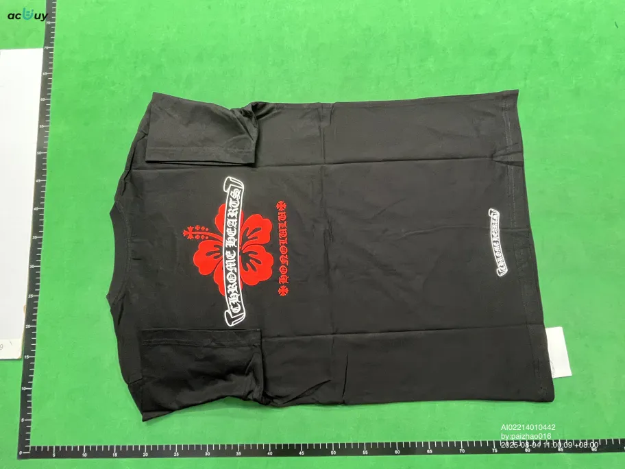 Chrome Hearts Flower T-shirt QC photo 1