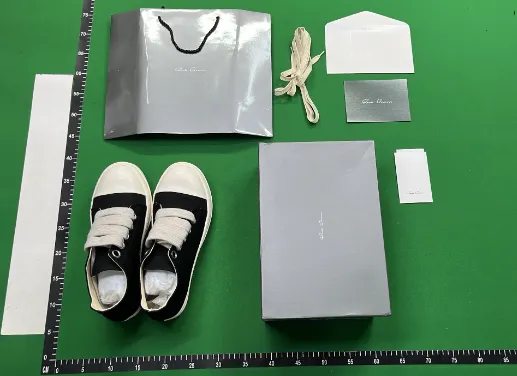 Rick Owens Canvas Low QC photo 1