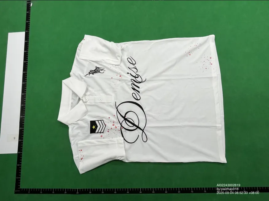 'Demise'' Polo Shirt QC photo 1