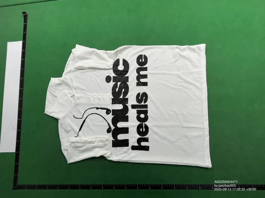 "Music Heals Me" Polo Shirt QC photo 1