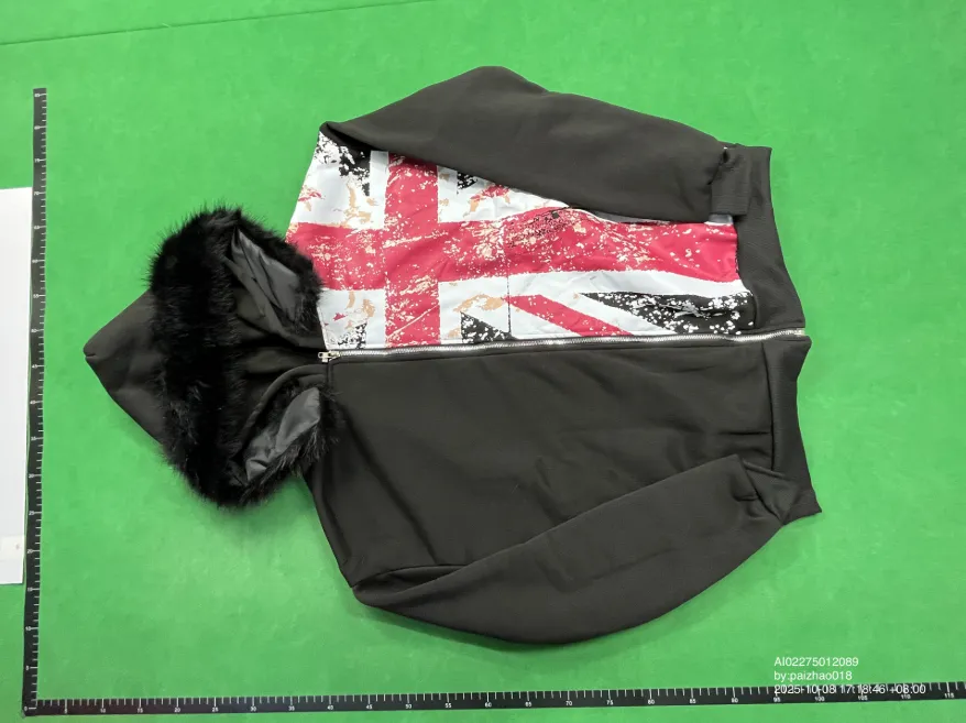 "FLOOR" Hoodie (Grey) QC photo 1