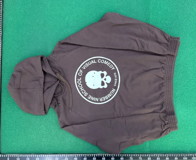 Number Nine Skull Hoodie QC photo 1