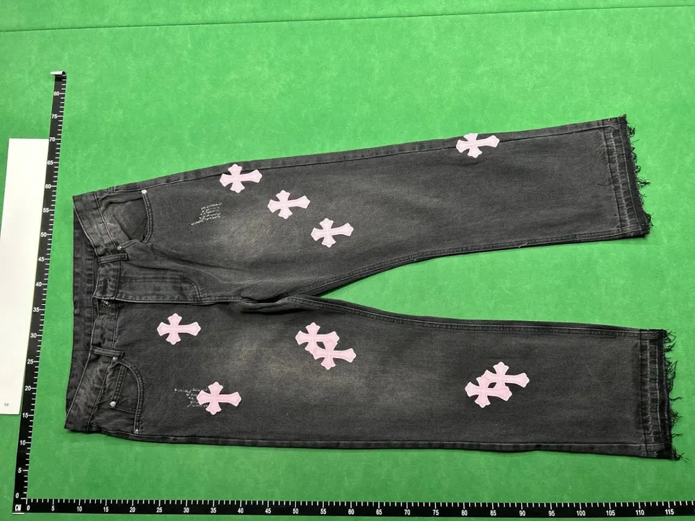 Chrome Hearts jeans (blue) QC photo 1