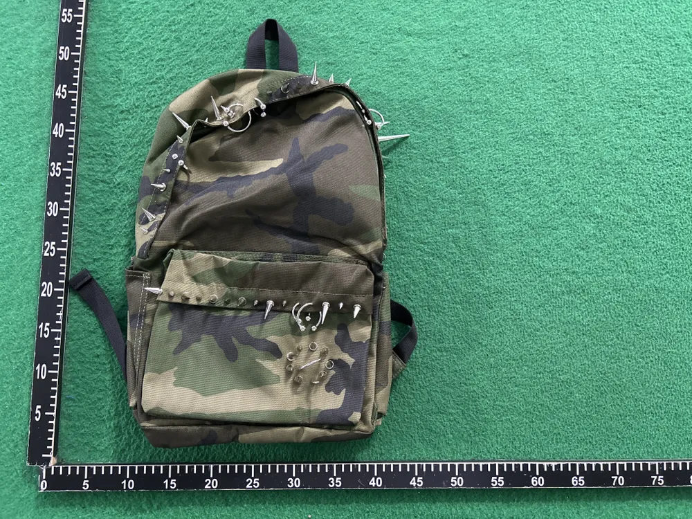 Playsongs Pierced Camo Backpack QC photo 1