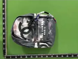 Chanel Graffiti Backpacks QC photo 1