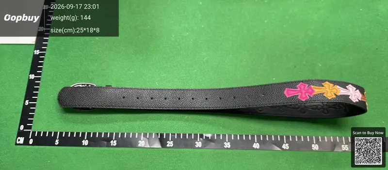 Chrome Hearts Rainbow Belts QC photo 13