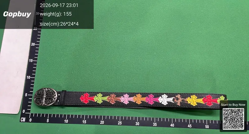 Chrome Hearts Rainbow Belts QC photo 15