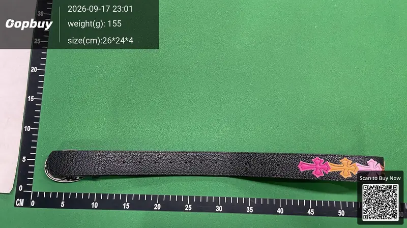 Chrome Hearts Rainbow Belts QC photo 16