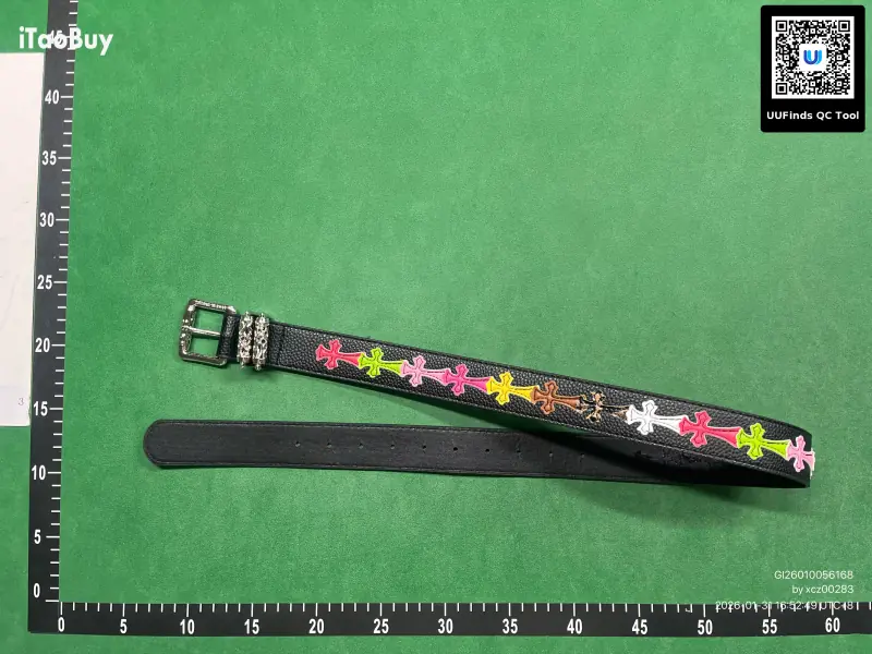 Chrome Hearts Rainbow Belts QC photo 19