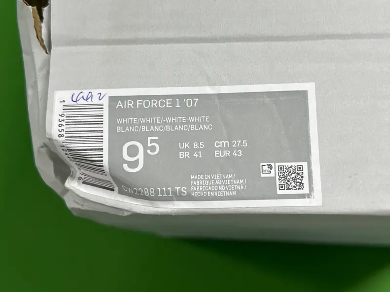 Nike Air Force 1 x Supreme QC photo 11