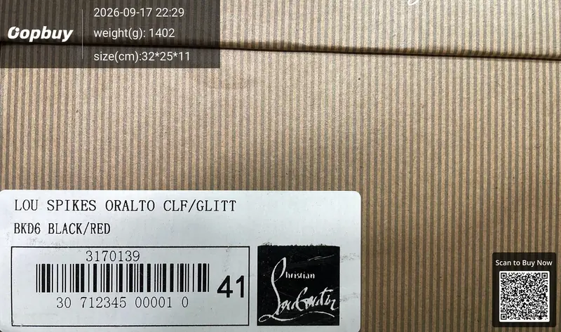 Christian Louboutin High Top Sneaker QC photo 2