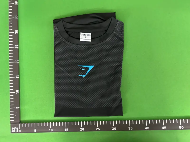 Gym shark compression shirt QC photo 17