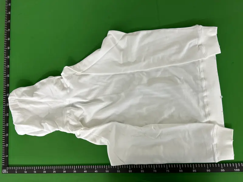 White Number Nine Double Skull Hoodies QC photo 9