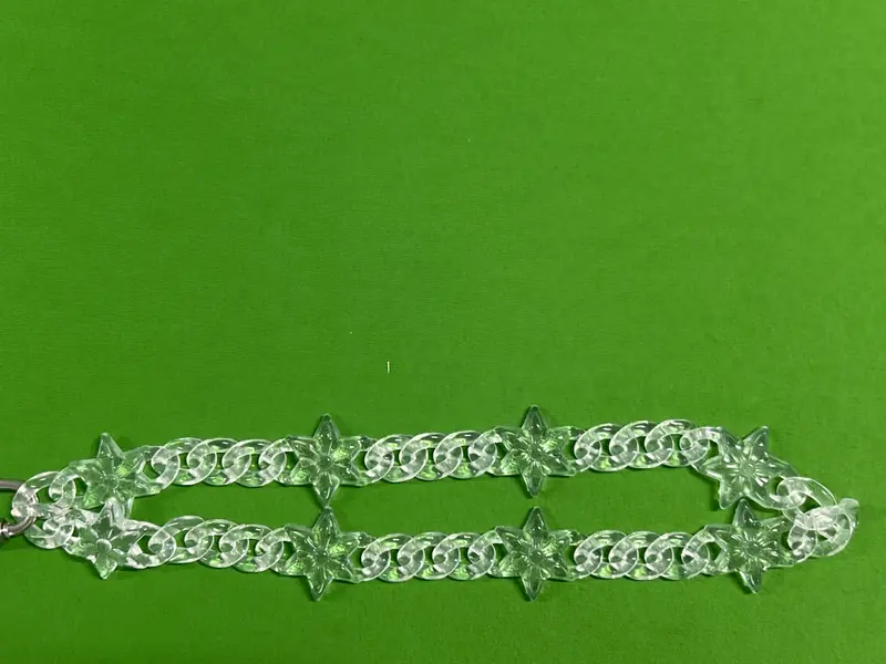 Acrylic Chrome Hearts Necklace QC photo 2