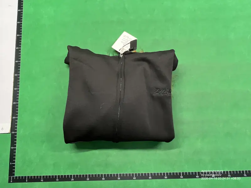 WLNEXT Fur Hoodie (Grey) QC photo 3