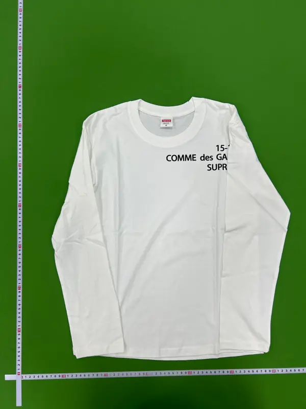 Supreme x CDG Long Sleeve QC photo 12