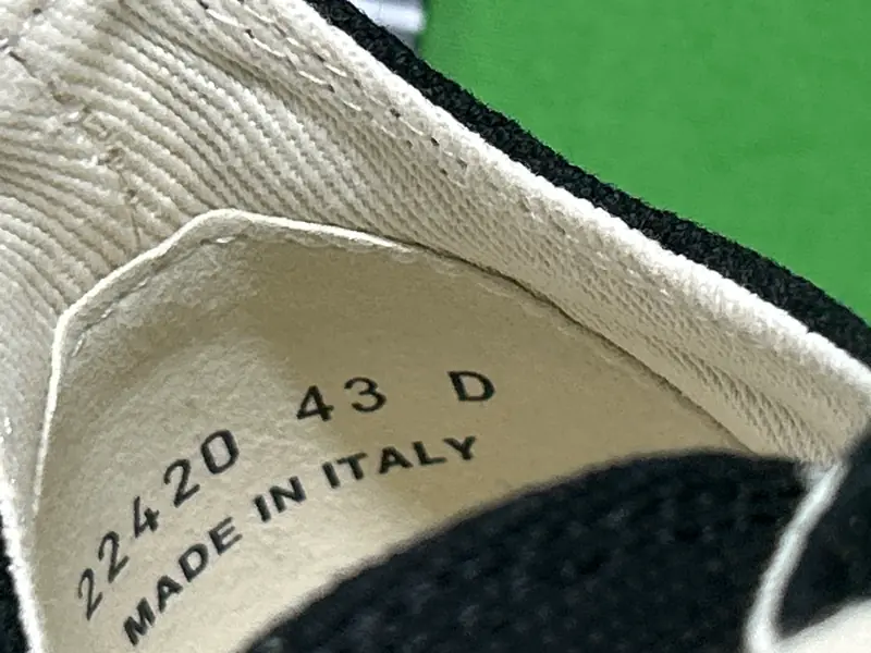 Rick Owens Canvas Low QC photo 8