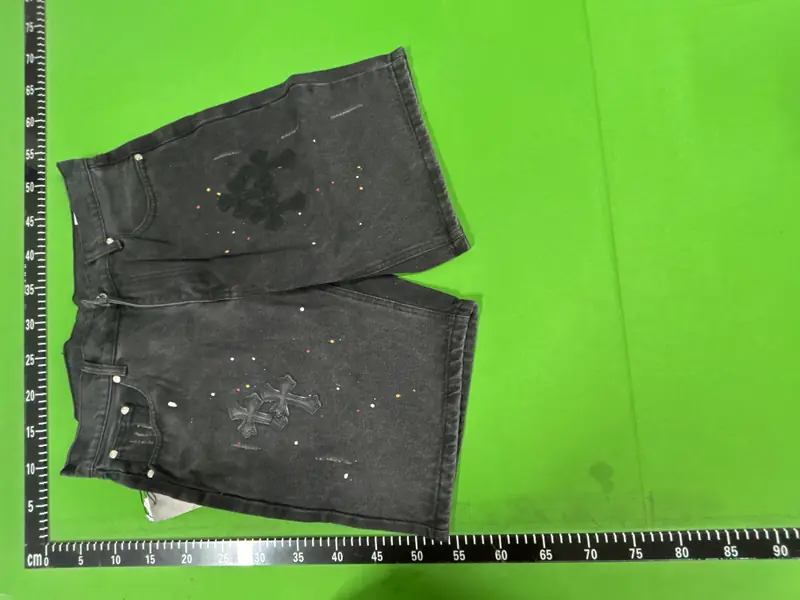 Chrome Hearts Jean Shorts QC photo 4
