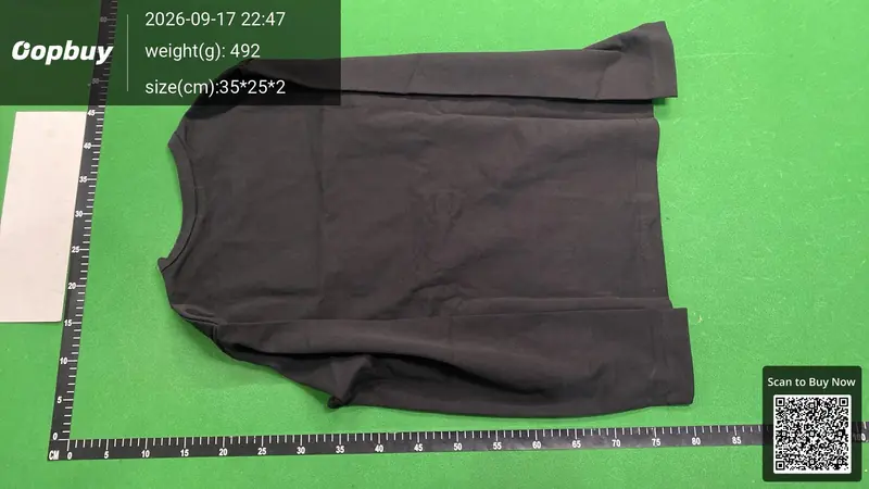 CDG 2001 long sleeve (White) QC photo 8
