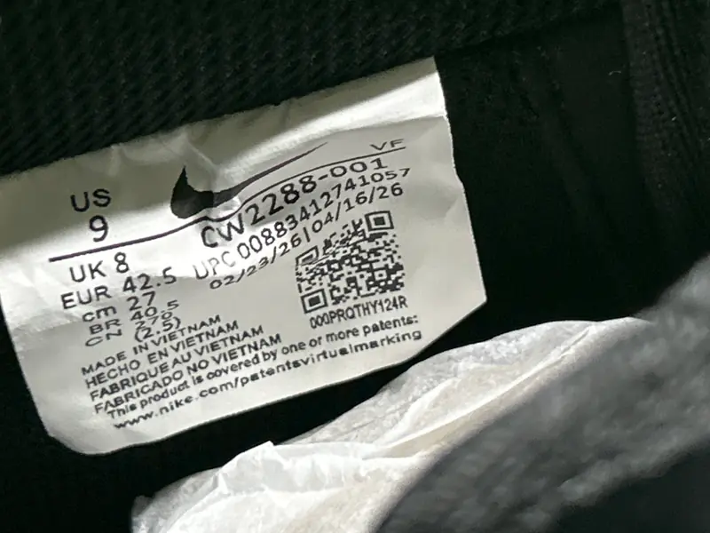 Af1 Low Black QC photo 15