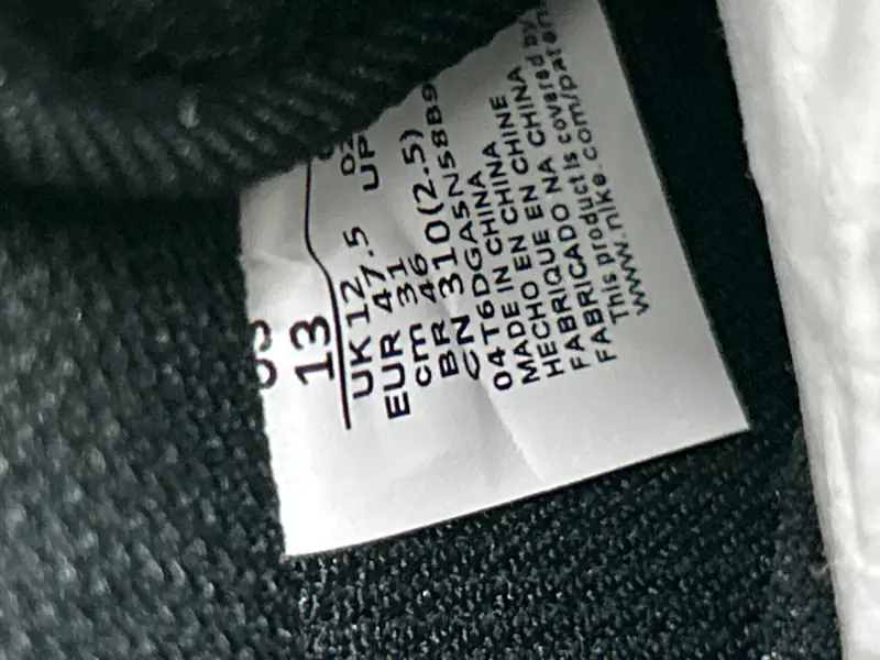 Af1 Low Black QC photo 20