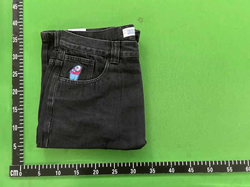 Polar Big Boy Denim Jorts QC photo 5