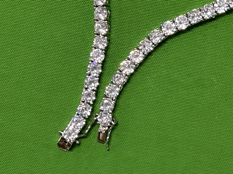 Tennis chain Necklace QC photo 2