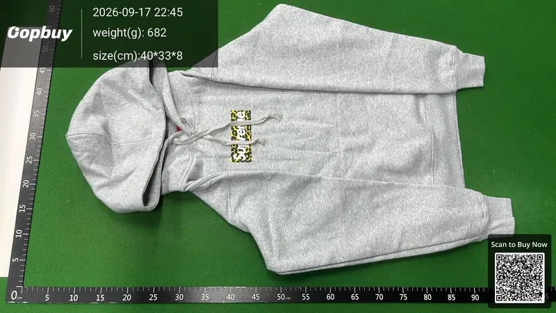 Supreme Leopard Bogo Hoodie QC photo 6