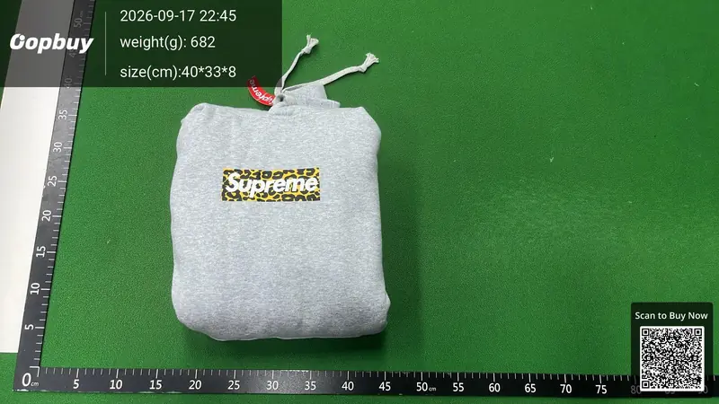 Supreme Leopard Bogo Hoodie QC photo 8