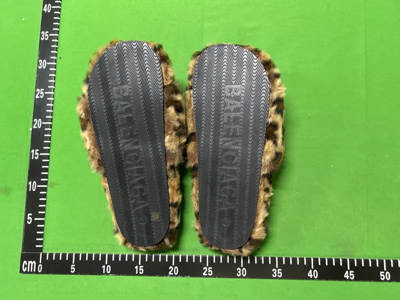 Balenciaga leopard fur slides QC photo 14