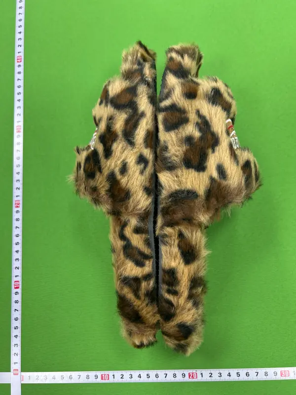 Balenciaga leopard fur slides QC photo 20