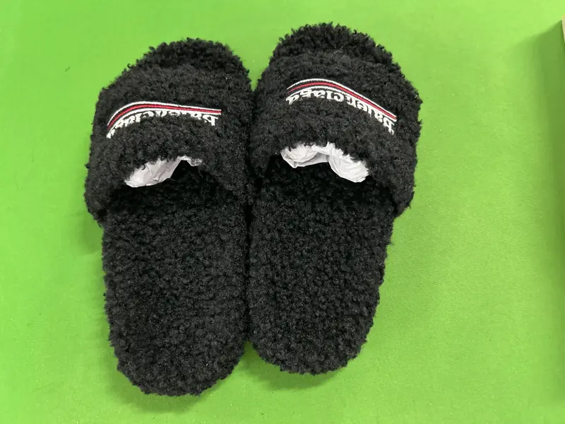 Balenciaga leopard fur slides QC photo 4