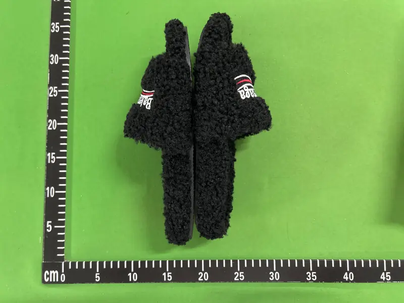 Balenciaga leopard fur slides QC photo 5
