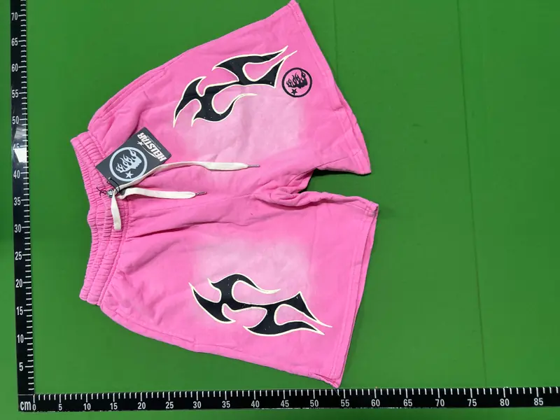 Flame-Printed Shorts QC photo 2