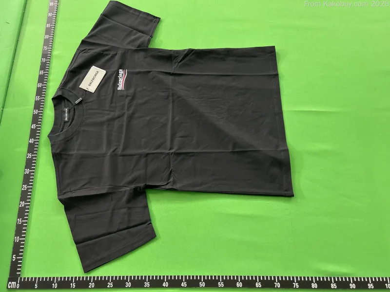 Balenciaga Wave Logo Tee QC photo 2